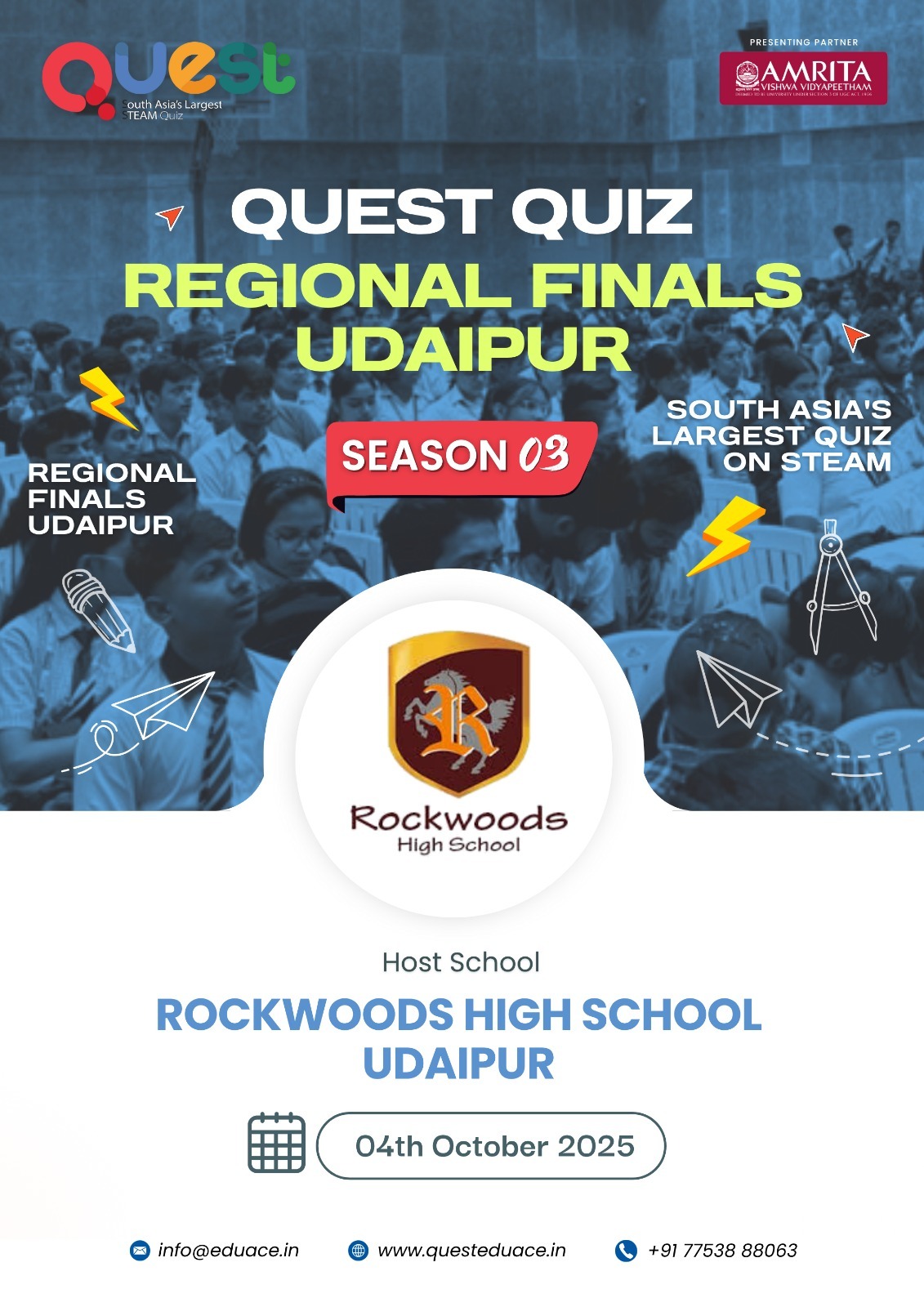 QUEST- South Asia's Largest STEAM Quiz